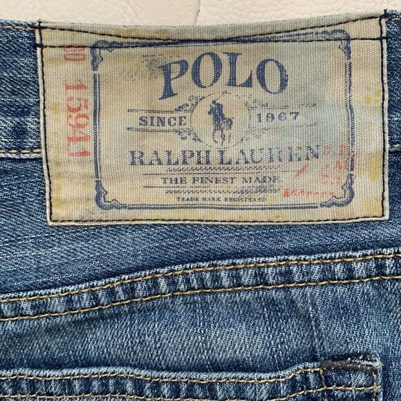 Vintage Polo Ralph Lauren Boot Cut 750 Jeans Size EU 18/ US 6 - Picture 8 of 13